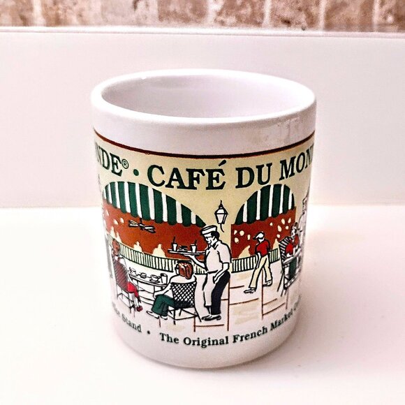 Cafe Du Monde Coffee Cup ~ New Orleans Louisiana French Market Coffee Stand Mug - Picture 3 of 8